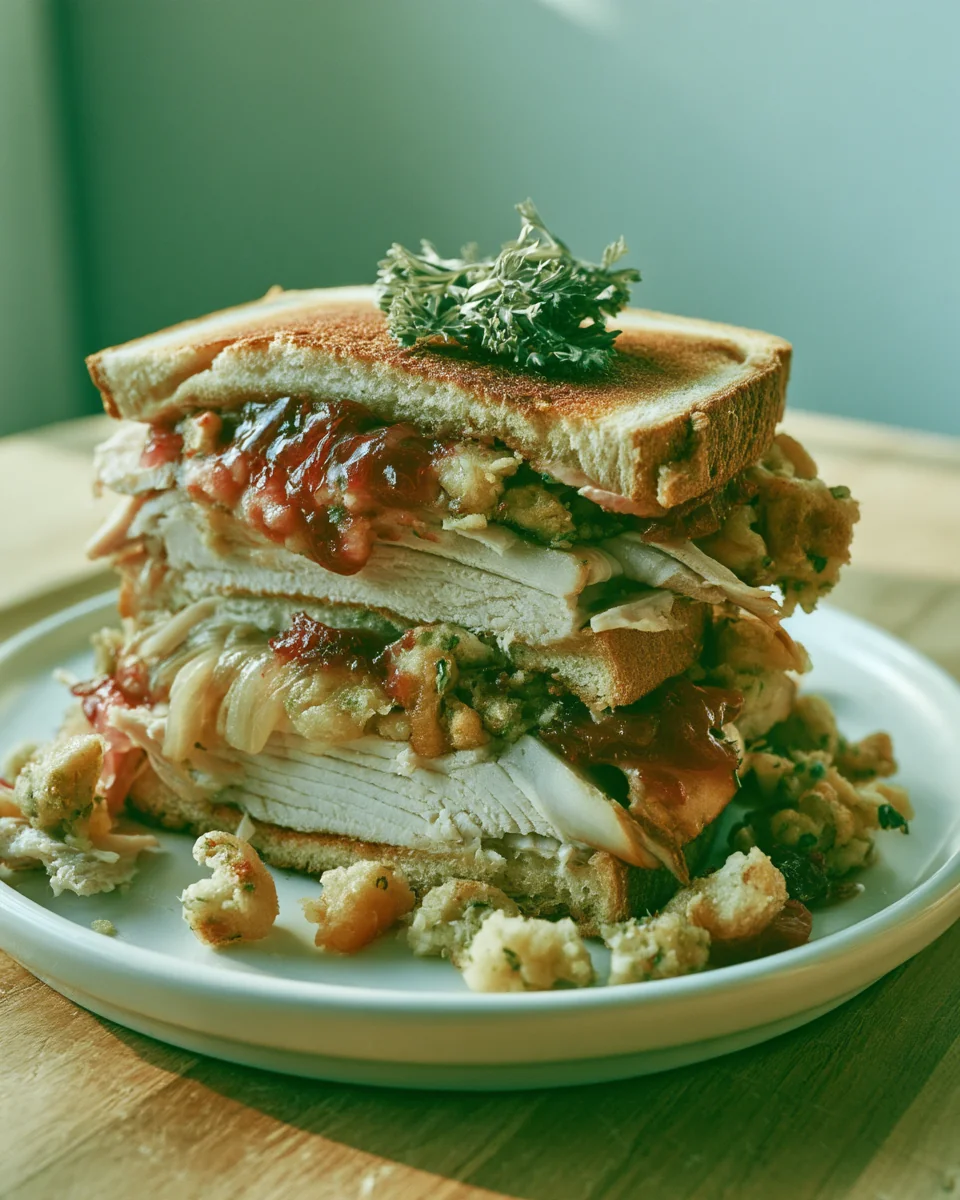Turkey Gobbler Sandwich - The Best Thanksgiving Sandwich Recipe image 2